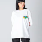 よもぎたけのこのGの女の子(one point) Big Long Sleeve T-Shirt