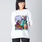 grind popのgp-Beautiful Dreamer Big Long Sleeve T-Shirt