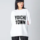 JIMOTOE Wear Local Japanの余市町 YOICHI TOWN Big Long Sleeve T-Shirt