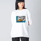 insparation｡   --- ｲﾝｽﾋﾟﾚｰｼｮﾝ｡の０時の魔法 Big Long Sleeve T-Shirt