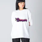 イカぽんちのイカぽんちスタンダード2 ビッグシルエットロングスリーブTシャツ