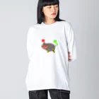 ko-jの鵺 Big Long Sleeve T-Shirt