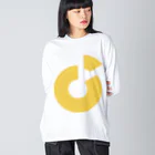 miyan's kitchenのバウムバウム Big Long Sleeve T-Shirt