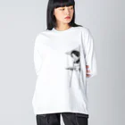 Nursery Rhymes  【アンティークデザインショップ】の昭和初期 Big Long Sleeve T-Shirt