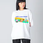 かいほう屋の音楽で一つに。 Big Long Sleeve T-Shirt