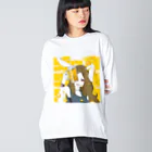 9 10 9（ qu / ten / qu ）の兎に角 Big Long Sleeve T-Shirt