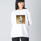 grk0 🌟ウサギのチャとシロ〜時々カッパのカッパ　夕涼み Big Long Sleeve T-Shirt