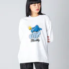 kocoon（コクーン）の柔軟に考えるイカ Big Long Sleeve T-Shirt