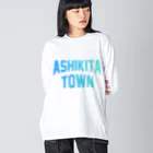 JIMOTOE Wear Local Japanの芦北町 ASHIKITA TOWN Big Long Sleeve T-Shirt