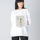 点在する展示空間の『アイデア』 Big Long Sleeve T-Shirt