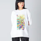 soraruriの瑠璃香 Rurika -NO.2- Big Long Sleeve T-Shirt