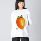 脂身通信Ｚの筆柿 Big Long Sleeve T-Shirt