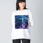 egg Artworks & the cocaine's pixの『残像ハ.夏ノ.』 Big Long Sleeve T-Shirt