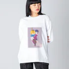 fu-ko_2311のジェラートの妖精さん Big Long Sleeve T-Shirt