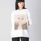 GRURI.のIt's time to relax. Big Long Sleeve T-Shirt