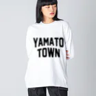 JIMOTOE Wear Local Japanの山都町 YAMATO TOWN Big Long Sleeve T-Shirt