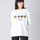 高堂玲/イラストの方のあこがれ Big Long Sleeve T-Shirt