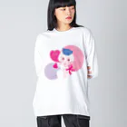 蛯原あきらのねこ耳お帽子 Big Long Sleeve T-Shirt