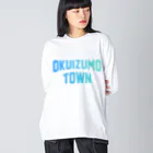 JIMOTOE Wear Local Japanの奥出雲町 OKUIZUMO TOWN ビッグシルエットロングスリーブTシャツ