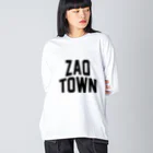 JIMOTOE Wear Local Japanの蔵王町 ZAO TOWN ビッグシルエットロングスリーブTシャツ