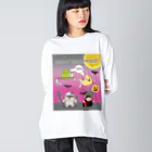 かいほう屋のHappy Halloween大集合 Big Long Sleeve T-Shirt