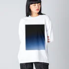 Sunfresh / サンフレッシュ のGradation ビッグシルエットロングスリーブTシャツ