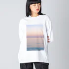 Sunfresh / サンフレッシュ のGradation Big Long Sleeve T-Shirt