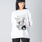 coalowl(コールアウル)の天使の子、悪魔の子 Big Long Sleeve T-Shirt