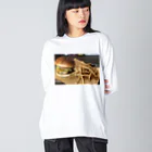 Gute Kleidungのgood hamburger ビッグシルエットロングスリーブTシャツ