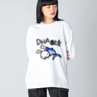 幸うさ.comのDHA配合 Big Long Sleeve T-Shirt