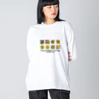 omochi-artのゴッホ《７つのひまわり》 Big Long Sleeve T-Shirt