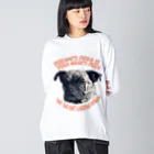 cosajisalutのどらみちゃん ビッグシルエットロングスリーブTシャツ