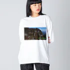 D-aerialの妙義山 Big Long Sleeve T-Shirt