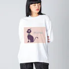 Jの居場所のバステト神 Big Long Sleeve T-Shirt