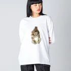 さとうのうさぎ写真 ビッグシルエットロングスリーブTシャツ