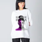 VRIGVTVSHI のBLACK FRIDAY FLYER (WHITE)  Big Long Sleeve T-Shirt