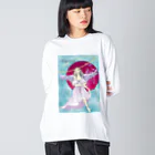 mannaの皆既月食の夜に Big Long Sleeve T-Shirt