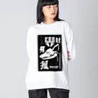 RAD_CREATIVE_LABの『狐 -KON-』 ビッグシルエットロングスリーブTシャツ