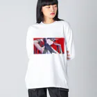 Batteryの鬼 Big Long Sleeve T-Shirt