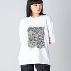 着ぐるみ＆calligraphyのiD Big Long Sleeve T-Shirt