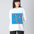 あるてみらのスイトピー　 Big Long Sleeve T-Shirt