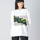 山口渚のScramble ビッグシルエットロングスリーブTシャツ