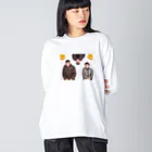 マシマシの卯！ Big Long Sleeve T-Shirt