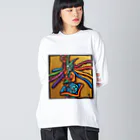 ART IS WELLの『日美(ひび)』 ビッグシルエットロングスリーブTシャツ