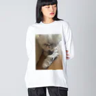 はなもうぽすぽすのリラックスはなもう Big Long Sleeve T-Shirt