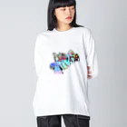 🍩tarojiro(たろじろ) shop🍩のどこかへ連れてかれる Big Long Sleeve T-Shirt