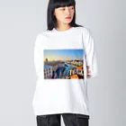 GrapeのRicordi a Venezia Big Long Sleeve T-Shirt