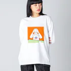 NmaruのShit!!! ビッグシルエットロングスリーブTシャツ