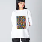 KINGのPEACE Big Long Sleeve T-Shirt