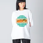 オカユのYAKISHAKE ビッグシルエットロングスリーブTシャツ